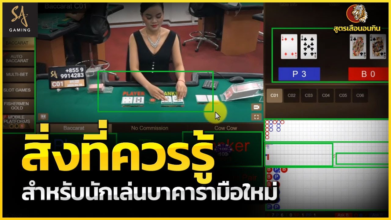 สิ่งที่ควรรู้สำหรับนักเล่นบาคาร่ามือใหม่ วิธีเล่นบาคาร่า